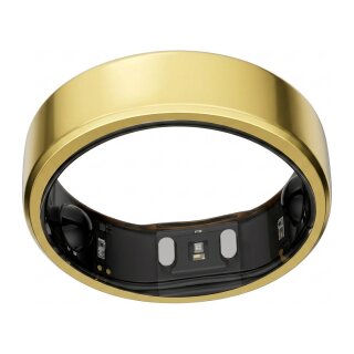 RingConn Smart Ring Gen2 für Frauen und Männer - Schlaf- und Fitness Tracking Wearable - Herzfrequenz - Königgold Größe 10