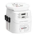 SKROSS Pro Light USB AC45PD World incl. USB-C cable white