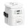 SKROSS Pro Light USB AC45PD World incl. USB-C cable white