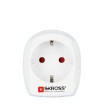 Skross Europe to UK Reiseadapter Retail, fr 2- und...