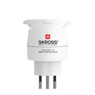 Skross Combo World to Switzerland Adapter-Set