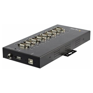 StarTech 8 Port industrieller USB auf RS232/422/485 Serieller Adapter - 15kv ESD Schutz - USB zu Seriell Adapter