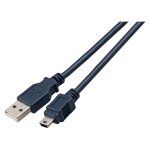 EFB USB2.0 Anschlusskabel Typ A Stecker auf Stecker Mini...