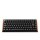 Keychron K2 HE (schwarz/holz, DE-Layout, Gateron Double-Rail Magnetic Nebula, Aluminiumrahmen)