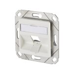 METZ CONNECT Keystone Anschlussdose UPk 1 Port unbestuckt...