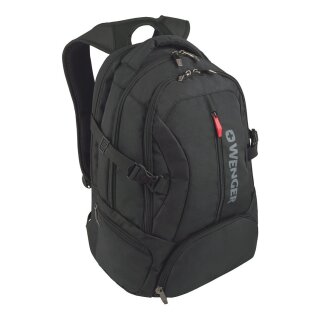 WENGER Transit Notebook Rucksack fuer 35,8 bis 39,6cm 14,1 bis 15,6Zoll Tablet, Laptop schwarz