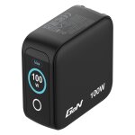 Verbatim Mini GaN Charger 3 Port 100W w Display (EU/UK/US)