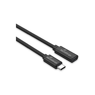MediaRange USB-C Verlängerungskabel, USB 3.2, 60W, 2m, sw