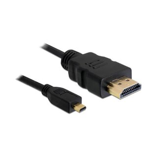 DELOCK Kabel High Speed HDMI mit Ethernet A/D Stecker/Stecker 1m