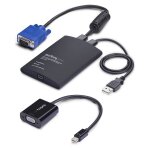 StarTech Mobiler Laptop Crash-Cart-Adapter USB-VGA-Mini...