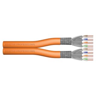 CAT 7 S/FTP Datenkabel - Verlegekabel, 500 m, Duplex, B2ca-s1a,d0,a1