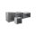 19" 6HE Wandgeh. Basic, Tiefe 450mm, unmontiert, grau