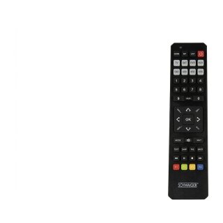 Schwaiger Fernbedienung 8 in 1 vorprogrammiert Schwarz