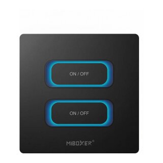 LED Fernbedienung 2 Gang Smart Switch 2,4GHz Bewegungssensor + Dimm *Milight/Miboxer* (b)