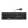 GETT GCQ CleanType Easy Basic Tastatur mit Kunststoffgehaeuse IP 68 NUM-Block 105 Tasten USB Farbe: schwarz Layout: US