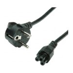VALUE Netzkabel, 3pol. Notebook-Buchse, schwarz, 0,8 m