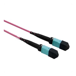 VALUE MPO-Trunk-Kabel 50/125m OM4, MPO/MPO, TYPE A, violett, 3 m