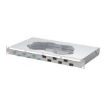 METZ CONNECT Patchfeld OpDAT fix2 splice 6xLC-D OM3