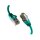 EFB RJ45 Patchkabel S/FTP PIMF Cat8.1 0.50m grün