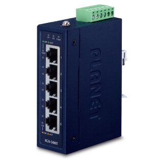 Planet IGS-500T Compact Industrie 5-Port 10/100/1000T Ethernet Switch