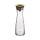 WMF 0617706590 Basic Wasserkaraffe aus Glas, 1 Liter, gold