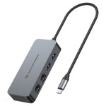 CONCEPTRONIC Adapter USB-C->2xGbE+2xUSB-A3.2 5Gbs...