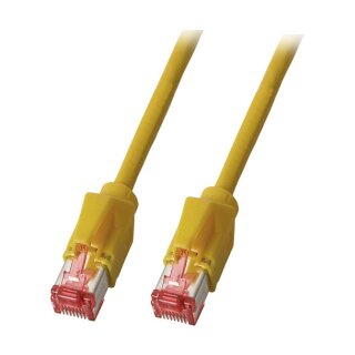 EFB RJ45 Patchkabel Cat.5e S/UTP PUR TM21 schleppfhig gelb 3m