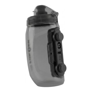 Fidlock Twist Bottle 450 + Bike Base clear black