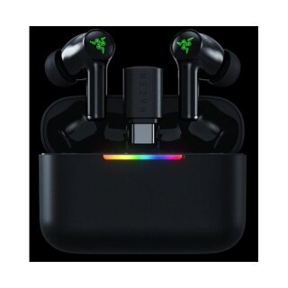 RAZER Hammerhead V3 HyperSpeed Schwarz In-Ear-Headsets/ Kopfhörer, ANC, Ladecase, Bluetooth 6.0, 2.4 Ghz Dongle, THX Spatial Audio