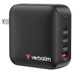 Verbatim Mini GaN Ladegert 165W 4 Port US/EU/UK ADP