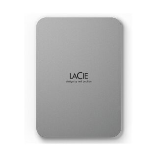 2TB LaCie 6,4cm (2,5") Mobile Drive USB-C Moon Silver