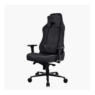 Arozzi Gaming Stuhl Vernazza Pure Black SoftFabric