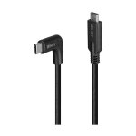 LINDY 0.5m USB 3.2 Typ C Kabel 90 Grad gewinkelt