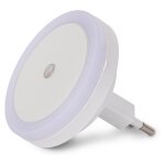 Entac Nachtlicht 0.5W Kreis CW White Dämmerungssensor