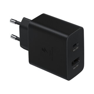 Samsung Power Adapter Duo 35W Netzteil Micro + USB Type-C black