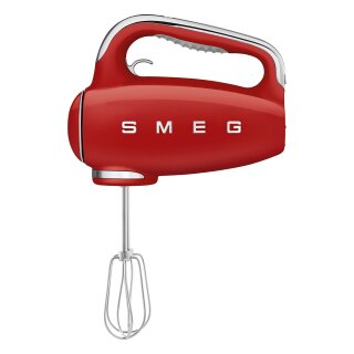 SMEG HMF01RDEU Handmixer im 50er Jahre Retro Design rot