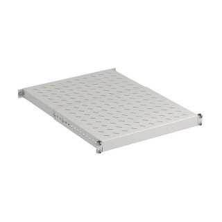 EFB 19" 1HE Schwerlast Fachboden, tiefenverstellbar 150 kg, Schranktiefe 800..1000
