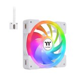 140mm Thermaltake SWAFAN EX14 ARGB PC Cooling Fan White...