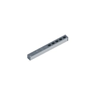 BACHMANN 48,26cm 19Zoll Steckdosenleiste GVS 5xT13 Buchsen