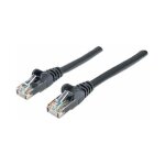 Patchkabel RJ45 U/UTP Cat6 2.00m Hebelschutz schw