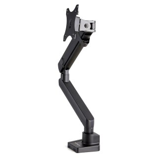 StarTech.com Desk Mount Monitor Arm with 2x USB 3.0 ports, Slim Full Motion Adjustable Single Monitor VESA Mount up to 17.6lbs (8kg)