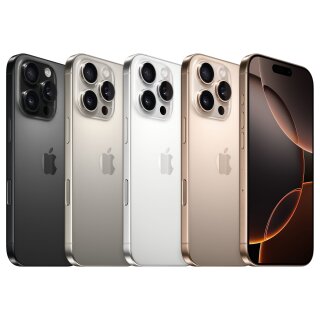 iPhone 16 Pro 256 GB schwarz titanium