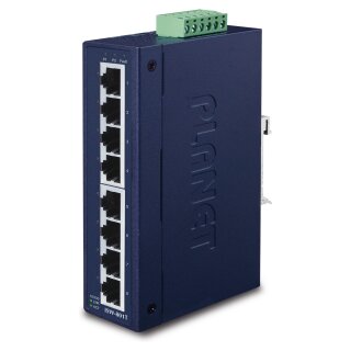 Planet ISW-801T 8-Port 10/100TX Industrial Fast Ethernet Switch