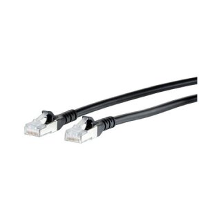 METZ CONNECT Patchkabel Cat.6A AWG 26, LSOH, schwarz, 80 m