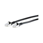 METZ CONNECT Patchkabel Cat.6A AWG 26, LSOH, schwarz, 80 m