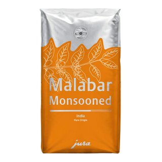 JURA Kaffeebohnen 250g Malabar Monsooned Indien Pure Origin