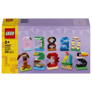 LEGO 40807 Seasonal Geburtstagszahlen