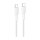 Belkin USB-C auf USB-C Kabel Geflochten, Weiß, 1m, 240W
