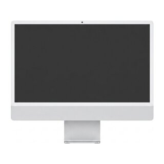 iMac Z1E2 59,62cm 23,5Zoll Standardglas M4 8C CPU/8C GPU/16C N.E. 16GB 512GB SSD Gbit Eth MM MaKey DE Silber