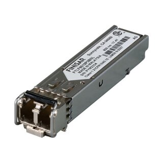 Multirate SFP Mini GBIC fuer Gigabit Ethernet und 1 Gbits oder 2 Gbits Fibre Channel auf Multimode LC Duplex Anschluss